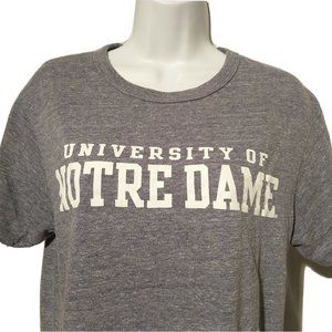 League Classic Fit Women's Medium Notre Dame Blue Short Sleeve T Shirt